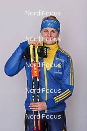 05.12.2013, Hochfilzen, Austria (AUT): Jenny Jonsson (SWE) - IBU world cup biathlon, supplier photoshooting, Hochfilzen (AUT). www.nordicfocus.com. © Felgenhauer/NordicFocus. Every downloaded picture is fee-liable.