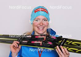 05.12.2013, Hochfilzen, Austria (AUT): Lisa Theresa Hauser (AUT) - IBU world cup biathlon, supplier photoshooting, Hochfilzen (AUT). www.nordicfocus.com. © Felgenhauer/NordicFocus. Every downloaded picture is fee-liable.