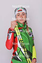 05.12.2013, Hochfilzen, Austria (AUT): Anastasiya Duborezova (BLR) - IBU world cup biathlon, supplier photoshooting, Hochfilzen (AUT). www.nordicfocus.com. © Felgenhauer/NordicFocus. Every downloaded picture is fee-liable.