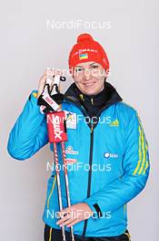 05.12.2013, Hochfilzen, Austria (AUT): Olena Pidhrushna (UKR) - IBU world cup biathlon, supplier photoshooting, Hochfilzen (AUT). www.nordicfocus.com. © Felgenhauer/NordicFocus. Every downloaded picture is fee-liable.