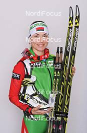 05.12.2013, Hochfilzen, Austria (AUT): Nadezhda Skardino (BLR) - IBU world cup biathlon, supplier photoshooting, Hochfilzen (AUT). www.nordicfocus.com. © Felgenhauer/NordicFocus. Every downloaded picture is fee-liable.