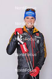 05.12.2013, Hochfilzen, Austria (AUT): Simon Schempp (GER) - IBU world cup biathlon, supplier photoshooting, Hochfilzen (AUT). www.nordicfocus.com. © Felgenhauer/NordicFocus. Every downloaded picture is fee-liable.