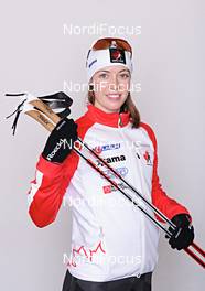 05.12.2013, Hochfilzen, Austria (AUT): Megan Heinicke (CAN) - IBU world cup biathlon, supplier photoshooting, Hochfilzen (AUT). www.nordicfocus.com. © Felgenhauer/NordicFocus. Every downloaded picture is fee-liable.