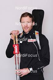 05.12.2013, Hochfilzen, Austria (AUT): Simon Eder (AUT) - IBU world cup biathlon, supplier photoshooting, Hochfilzen (AUT). www.nordicfocus.com. © Felgenhauer/NordicFocus. Every downloaded picture is fee-liable.
