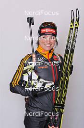 05.12.2013, Hochfilzen, Austria (AUT): Andrea Henkel (GER) - IBU world cup biathlon, supplier photoshooting, Hochfilzen (AUT). www.nordicfocus.com. © Felgenhauer/NordicFocus. Every downloaded picture is fee-liable.