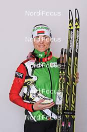 05.12.2013, Hochfilzen, Austria (AUT): Liudmila Kalinchik (BLR) - IBU world cup biathlon, supplier photoshooting, Hochfilzen (AUT). www.nordicfocus.com. © Felgenhauer/NordicFocus. Every downloaded picture is fee-liable.