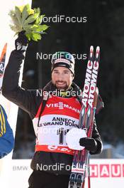 15.12.2013, Annecy-Le Grand Bornand, France (FRA): Benjamin Weger (SUI) - IBU world cup biathlon, pursuit men, Annecy-Le Grand Bornand (FRA). www.nordicfocus.com. © Manzoni/NordicFocus. Every downloaded picture is fee-liable.