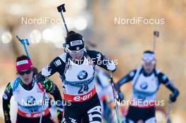 15.12.2013, Annecy-Le Grand Bornand, France (FRA): Karin Oberhofer (ITA) - IBU world cup biathlon, pursuit women, Annecy-Le Grand Bornand (FRA). www.nordicfocus.com. © Manzoni/NordicFocus. Every downloaded picture is fee-liable.
