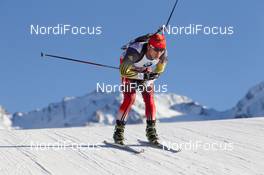 13.12.2013, Annecy-Le Grand Bornand, France (FRA): Ren Long (CHN) - IBU world cup biathlon, relay men, Annecy-Le Grand Bornand (FRA). www.nordicfocus.com. © Manzoni/NordicFocus. Every downloaded picture is fee-liable.