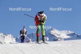 13.12.2013, Annecy-Le Grand Bornand, France (FRA): Evgeny Abramenko (BLR) - IBU world cup biathlon, relay men, Annecy-Le Grand Bornand (FRA). www.nordicfocus.com. © Manzoni/NordicFocus. Every downloaded picture is fee-liable.