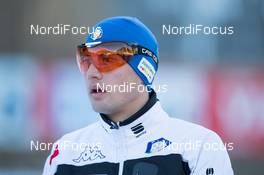 13.12.2013, Annecy-Le Grand Bornand, France (FRA): Dominik Windisch (ITA) - IBU world cup biathlon, relay men, Annecy-Le Grand Bornand (FRA). www.nordicfocus.com. © Manzoni/NordicFocus. Every downloaded picture is fee-liable.
