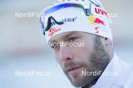 13.12.2013, Annecy-Le Grand Bornand, France (FRA): Daniel Mesotitsch (AUT) - IBU world cup biathlon, relay men, Annecy-Le Grand Bornand (FRA). www.nordicfocus.com. © Manzoni/NordicFocus. Every downloaded picture is fee-liable.