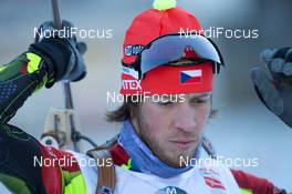 13.12.2013, Annecy-Le Grand Bornand, France (FRA): Jaroslav Soukup (CZE) - IBU world cup biathlon, relay men, Annecy-Le Grand Bornand (FRA). www.nordicfocus.com. © Manzoni/NordicFocus. Every downloaded picture is fee-liable.