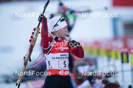 12.12.2013, Annecy-Le Grand Bornand, France (FRA): Tiril Ekhoff (NOR)- IBU world cup biathlon, relay women, Annecy-Le Grand Bornand (FRA). www.nordicfocus.com. © Manzoni/NordicFocus. Every downloaded picture is fee-liable.