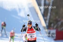 12.12.2013, Annecy-Le Grand Bornand, France (FRA): Selina Gasparin (SUI)- IBU world cup biathlon, relay women, Annecy-Le Grand Bornand (FRA). www.nordicfocus.com. © Manzoni/NordicFocus. Every downloaded picture is fee-liable.