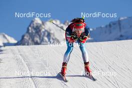 12.12.2013, Annecy-Le Grand Bornand, France (FRA): Svetlana Sleptsova (RUS)- IBU world cup biathlon, relay women, Annecy-Le Grand Bornand (FRA). www.nordicfocus.com. © Manzoni/NordicFocus. Every downloaded picture is fee-liable.