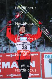 14.12.2013, Annecy-Le Grand Bornand, France (FRA): Johannes Thingnes Boe (NOR) - IBU world cup biathlon, sprint men, Annecy-Le Grand Bornand (FRA). www.nordicfocus.com. © Manzoni/NordicFocus. Every downloaded picture is fee-liable.