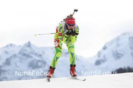 14.12.2013, Annecy-Le Grand Bornand, France (FRA): Anja Erzen (SLO) - IBU world cup biathlon, sprint women, Annecy-Le Grand Bornand (FRA). www.nordicfocus.com. © Manzoni/NordicFocus. Every downloaded picture is fee-liable.