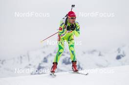 14.12.2013, Annecy-Le Grand Bornand, France (FRA): Teja Gregorin (SLO) - IBU world cup biathlon, sprint women, Annecy-Le Grand Bornand (FRA). www.nordicfocus.com. © Manzoni/NordicFocus. Every downloaded picture is fee-liable.
