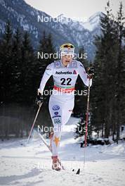 04.01.2013, Cortina-Toblach, Italy (ITA): Sara Lindborg (SWE) - FIS world cup cross-country, tour de ski, 3km women, Cortina-Toblach (ITA). www.nordicfocus.com. © Felgenhauer/NordicFocus. Every downloaded picture is fee-liable.