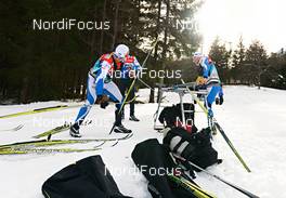 04.01.2013, Cortina-Toblach, Italy (ITA): Estonian Team (EST) - FIS world cup cross-country, tour de ski, 3km women, Cortina-Toblach (ITA). www.nordicfocus.com. © Felgenhauer/NordicFocus. Every downloaded picture is fee-liable.