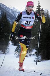 04.01.2013, Cortina-Toblach, Italy (ITA): Denise Herrmann (GER) - FIS world cup cross-country, tour de ski, 3km women, Cortina-Toblach (ITA). www.nordicfocus.com. © Felgenhauer/NordicFocus. Every downloaded picture is fee-liable.
