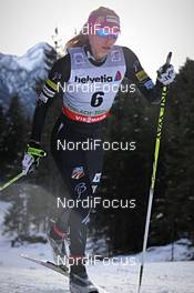 04.01.2013, Cortina-Toblach, Italy (ITA): Jessica Diggins (USA) - FIS world cup cross-country, tour de ski, 3km women, Cortina-Toblach (ITA). www.nordicfocus.com. © Felgenhauer/NordicFocus. Every downloaded picture is fee-liable.