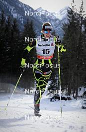 04.01.2013, Cortina-Toblach, Italy (ITA): Aurore Jean (FRA) - FIS world cup cross-country, tour de ski, 3km women, Cortina-Toblach (ITA). www.nordicfocus.com. © Felgenhauer/NordicFocus. Every downloaded picture is fee-liable.