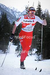 04.01.2013, Cortina-Toblach, Italy (ITA): Justyna Kowalczyk (POL) - FIS world cup cross-country, tour de ski, 3km women, Cortina-Toblach (ITA). www.nordicfocus.com. © Felgenhauer/NordicFocus. Every downloaded picture is fee-liable.