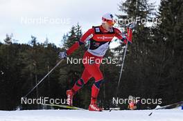 04.01.2013, Cortina-Toblach, Italy (ITA): Finn Haagen Krogh (NOR) - FIS world cup cross-country, tour de ski, 5km men, Cortina-Toblach (ITA). www.nordicfocus.com. © Felgenhauer/NordicFocus. Every downloaded picture is fee-liable.