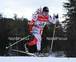 04.01.2013, Cortina-Toblach, Italy (ITA): Ivan Babikov (CAN) - FIS world cup cross-country, tour de ski, 5km men, Cortina-Toblach (ITA). www.nordicfocus.com. © Felgenhauer/NordicFocus. Every downloaded picture is fee-liable.