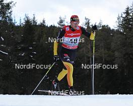 04.01.2013, Cortina-Toblach, Italy (ITA): Jens Filbrich (GER) - FIS world cup cross-country, tour de ski, 5km men, Cortina-Toblach (ITA). www.nordicfocus.com. © Felgenhauer/NordicFocus. Every downloaded picture is fee-liable.