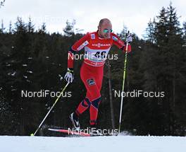 04.01.2013, Cortina-Toblach, Italy (ITA): Tord Asle Gjerdalen (NOR) - FIS world cup cross-country, tour de ski, 5km men, Cortina-Toblach (ITA). www.nordicfocus.com. © Felgenhauer/NordicFocus. Every downloaded picture is fee-liable.