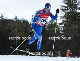 04.01.2013, Cortina-Toblach, Italy (ITA): Lari Lehtonen (FIN) - FIS world cup cross-country, tour de ski, 5km men, Cortina-Toblach (ITA). www.nordicfocus.com. © Felgenhauer/NordicFocus. Every downloaded picture is fee-liable.