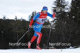 04.01.2013, Cortina-Toblach, Italy (ITA): Alexander Bessmertnykh (RUS) - FIS world cup cross-country, tour de ski, 5km men, Cortina-Toblach (ITA). www.nordicfocus.com. © Felgenhauer/NordicFocus. Every downloaded picture is fee-liable.