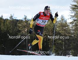 04.01.2013, Cortina-Toblach, Italy (ITA): Thomas Bing (GER) - FIS world cup cross-country, tour de ski, 5km men, Cortina-Toblach (ITA). www.nordicfocus.com. © Felgenhauer/NordicFocus. Every downloaded picture is fee-liable.