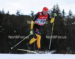 04.01.2013, Cortina-Toblach, Italy (ITA): Tobias Angerer (GER) - FIS world cup cross-country, tour de ski, 5km men, Cortina-Toblach (ITA). www.nordicfocus.com. © Felgenhauer/NordicFocus. Every downloaded picture is fee-liable.