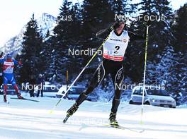 03.01.2013, Cortina-Toblach, Italy (ITA): Dario Cologna (SUI) - FIS world cup cross-country, tour de ski, pursuit men, Cortina-Toblach (ITA). www.nordicfocus.com. © Felgenhauer/NordicFocus. Every downloaded picture is fee-liable.