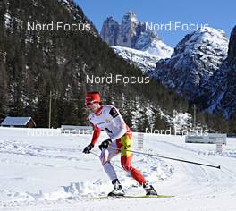 03.01.2013, Cortina-Toblach, Italy (ITA): Alex Harvey (CAN) - FIS world cup cross-country, tour de ski, pursuit men, Cortina-Toblach (ITA). www.nordicfocus.com. © Felgenhauer/NordicFocus. Every downloaded picture is fee-liable.