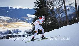 03.01.2013, Cortina-Toblach, Italy (ITA): Charlotte Kalla (SWE) - FIS world cup cross-country, tour de ski, pursuit women, Cortina-Toblach (ITA). www.nordicfocus.com. © Felgenhauer/NordicFocus. Every downloaded picture is fee-liable.