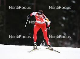 03.01.2013, Cortina-Toblach, Italy (ITA): Justyna Kowalczyk (POL) - FIS world cup cross-country, tour de ski, pursuit women, Cortina-Toblach (ITA). www.nordicfocus.com. © Felgenhauer/NordicFocus. Every downloaded picture is fee-liable.