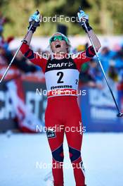 06.01.2013, Val di Fiemme, Italy (ITA): Therese Johaug (NOR) - FIS world cup cross-country, tour de ski, final climb women, Val di Fiemme (ITA). www.nordicfocus.com. © Felgenhauer/NordicFocus. Every downloaded picture is fee-liable.