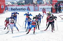 13.01.2013, Liberec, Czech Republic (CZE): men's start - FIS world cup cross-country, team sprint, Liberec (CZE). www.nordicfocus.com. © Felgenhauer/NordicFocus. Every downloaded picture is fee-liable.