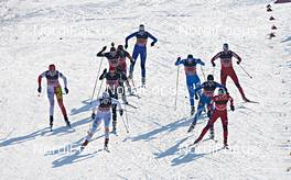 13.01.2013, Liberec, Czech Republic (CZE): women's start - FIS world cup cross-country, team sprint, Liberec (CZE). www.nordicfocus.com. © Felgenhauer/NordicFocus. Every downloaded picture is fee-liable. 