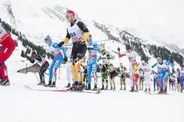 19.01.2013, La Clusaz, France (FRA): Axel Teichmann (GER), Madshus, Rottefella, Swix, adidas, Toko  - FIS world cup cross-country, mass men, La Clusaz (FRA). www.nordicfocus.com. © Becker/NordicFocus. Every downloaded picture is fee-liable.