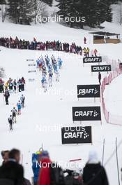 19.01.2013, La Clusaz, France (FRA): Group of athletes  - FIS world cup cross-country, mass men, La Clusaz (FRA). www.nordicfocus.com. © Becker/NordicFocus. Every downloaded picture is fee-liable.