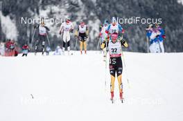 19.01.2013, La Clusaz, France (FRA): Nicole Fessel (GER), Rossignol, Rottefella, Alpina, One Way, adidas  - FIS world cup cross-country, mass women, La Clusaz (FRA). www.nordicfocus.com. © Becker/NordicFocus. Every downloaded picture is fee-liable.