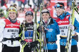 20.01.2013, La Clusaz, France (FRA): Team France - FIS world cup cross-country, 4x5km women, La Clusaz (FRA). www.nordicfocus.com. © Becker/NordicFocus. Every downloaded picture is fee-