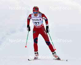 17.02.2013, Davos, Switzerland (SUI): Martine Ek Hagen (NOR) - FIS world cup cross-country, 10km women, Davos (SUI). www.nordicfocus.com. © Felgenhauer/NordicFocus. Every downloaded picture is fee-liable.