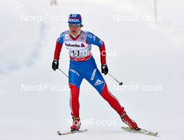 17.02.2013, Davos, Switzerland (SUI): Elena Soboleva (RUS) - FIS world cup cross-country, 10km women, Davos (SUI). www.nordicfocus.com. © Felgenhauer/NordicFocus. Every downloaded picture is fee-liable.